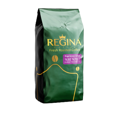 پودر قهوه 30% عربیکا 1 کیلویی - لاین اسپرسو رجینا REGINA