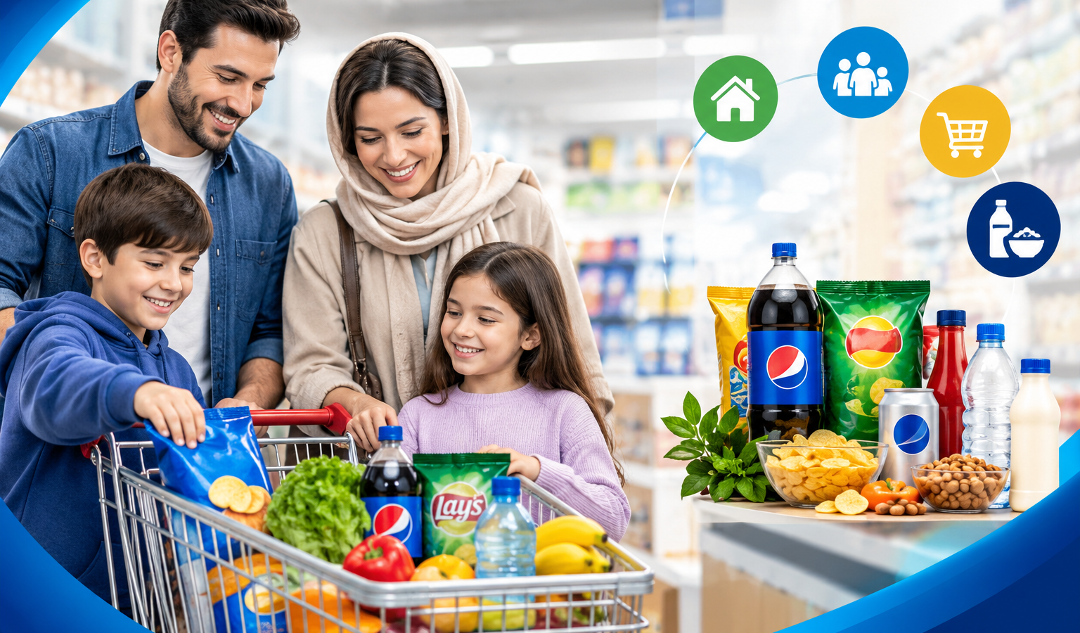 PepsiCo: تغییر الگوی خرید خانوادهها